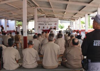 Realiza CEDES Victoria brigada de salud integral a personas privadas de la libertad