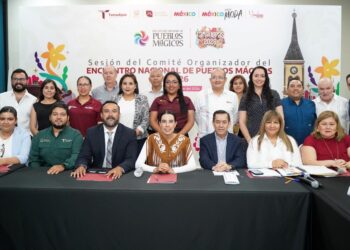 Sesionó el Comité Organizador del Encuentro Nacional de Pueblos Mágicos, en Tampico