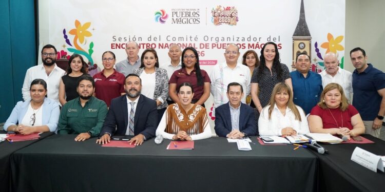 Sesionó el Comité Organizador del Encuentro Nacional de Pueblos Mágicos, en Tampico