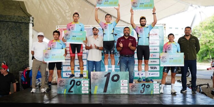 El Gran Fondo Tampico rompe récord con 457 participantes: Secretaría de Turismo