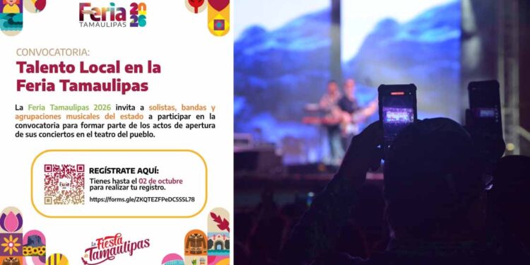 Convoca Feria Tamaulipas 2026 al talento musical local