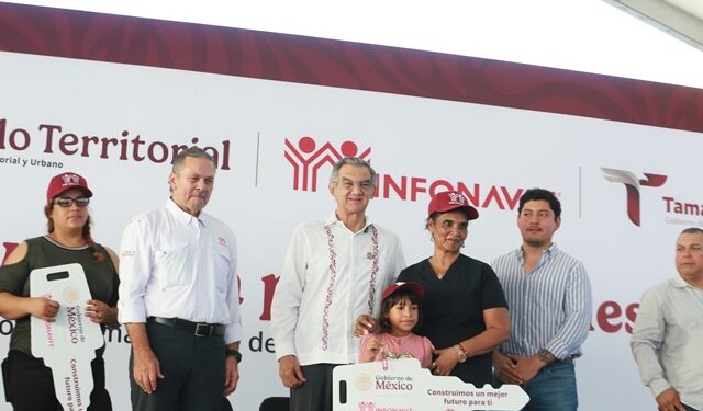 Tamaulipas, tercer estado con mayor avance en Programa de Vivienda para el Bienestar