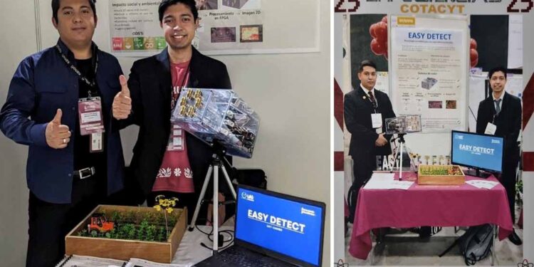 Estudiante de la UAT gana medalla de plata en Malasia con radar agrícola innovador