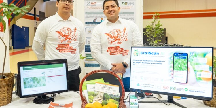 Estudiantes de la UAT desarrollan CitriScan, una innovadora aplicación para proteger la citricultura