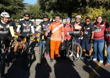 Encabeza el rector Dámaso Anaya la Gran Rodada UAT 14K en Ciudad Victoria