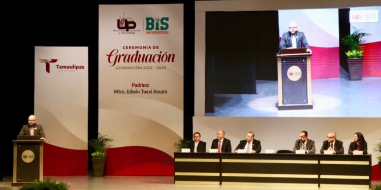 Celebra Universidad Politécnica de Victoria graduación de profesionistas para la innovación y el desarrollo de Tamaulipas