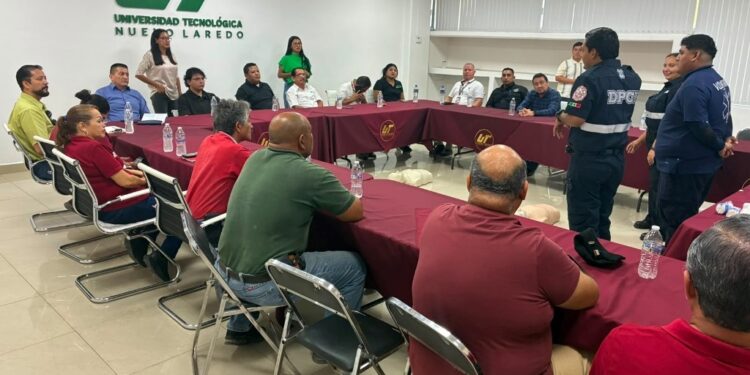 Capacita UT Nuevo Laredo a su personal para actuar ante emergencias