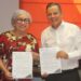 Formalizan ITAVU y Ayuntamiento de Aldama, acciones para brindar vivienda digna a familias de este municipio