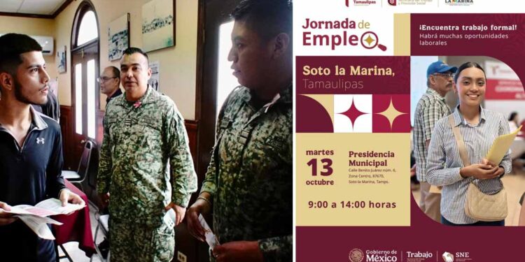 Impulsa Gobierno de Tamaulipas oportunidades de empleo formal en Soto la Marina